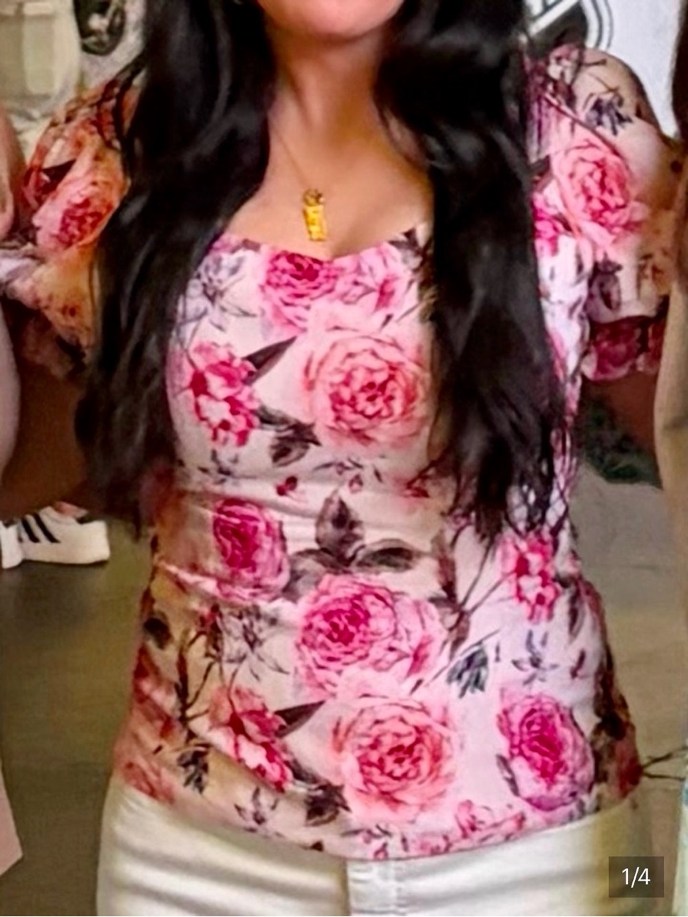 Ivy City Co Pink Blouse